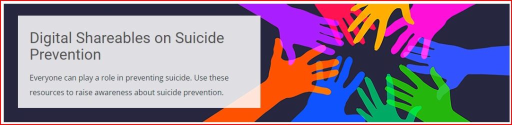 Compartibles digitales sobre la prevención del suicidio