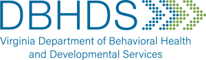 Logotipo del Departamento de Salud Conductual y Servicios de Desarrollo de Virginia (DBHDS)