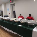 Cena festiva en turno de noche